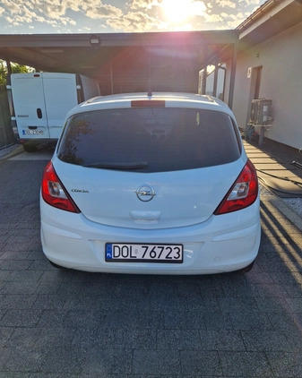 Opel Corsa cena 22500 przebieg: 223539, rok produkcji 2014 z Oborniki małe 121